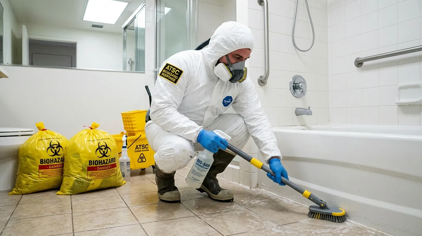 Decontamination equipment deployed for Blood Cleanup in Pittsburgh